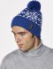 Мужская шапка со скандинавскими снежинками - фото1