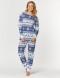 Женская пижама с оленями - фото3