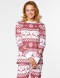 Женская пижама с оленями - фото2