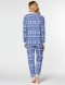 Женская пижама со снежинками - фото4
