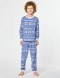 Пижама со снежинками для мальчичка - фото3