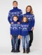Свитеры с оленями в ряд для папы, мамы и двух детей - фото4