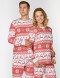 Мужская и женская пижамы с оленями - фото2