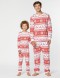 Пижамы с оленями для папы и сына - фото4