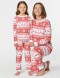 Пижамы с оленями для мамы и дочки - фото2