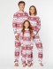 Пижамы с оленями для папы, мамы и ребёнка - фото1