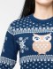 Женский свитер с совой - фото5