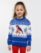 Детский свитер со снегирем - фото1