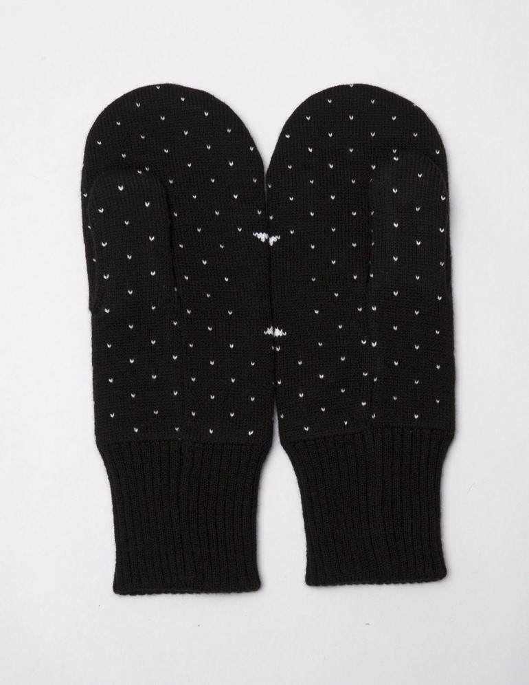 Мужские варежки с оленями - фото4