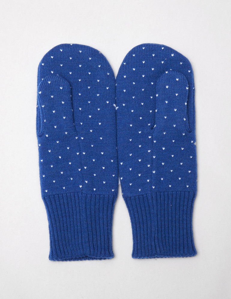 Мужские варежки с оленями - фото4