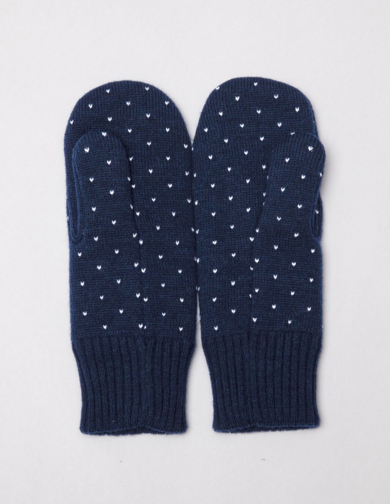 Женские варежки с оленями - фото4