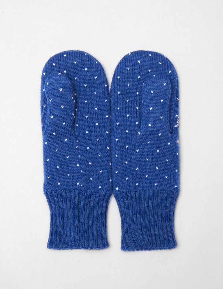 Женские варежки с оленями - фото4