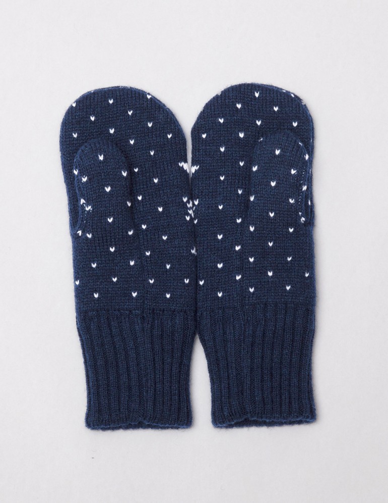 Детские варежки с оленями - фото4