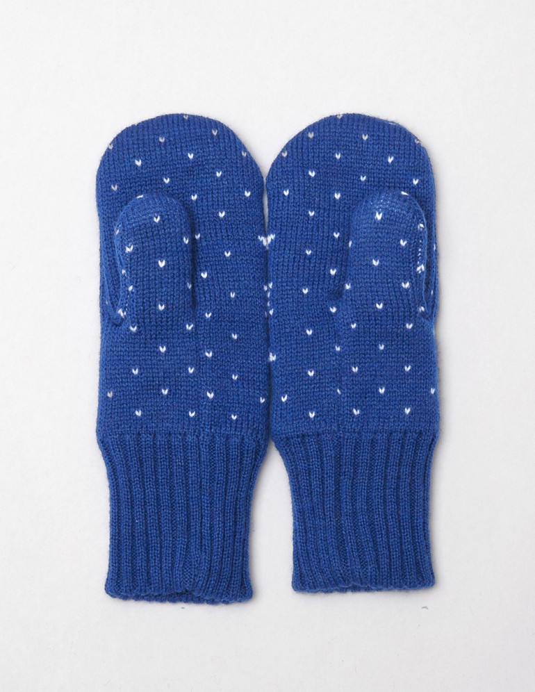 Детские варежки с оленями - фото4