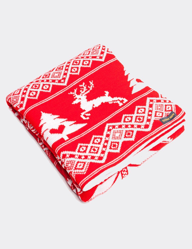 Плед с оленями - фото3