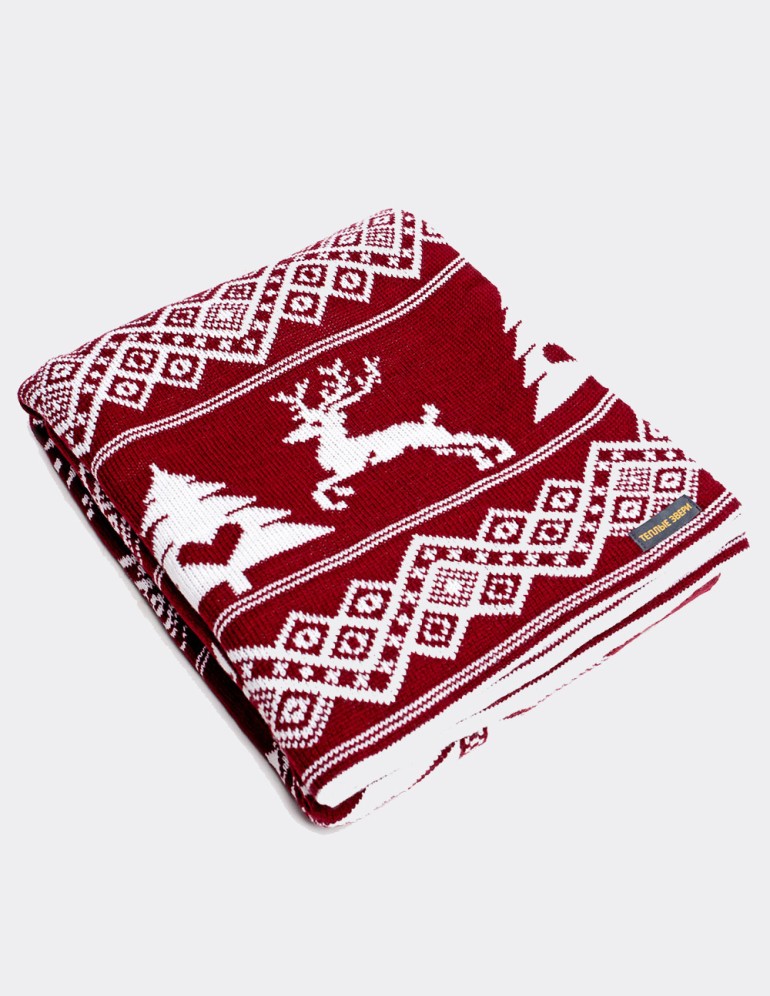 Плед с оленями - фото3