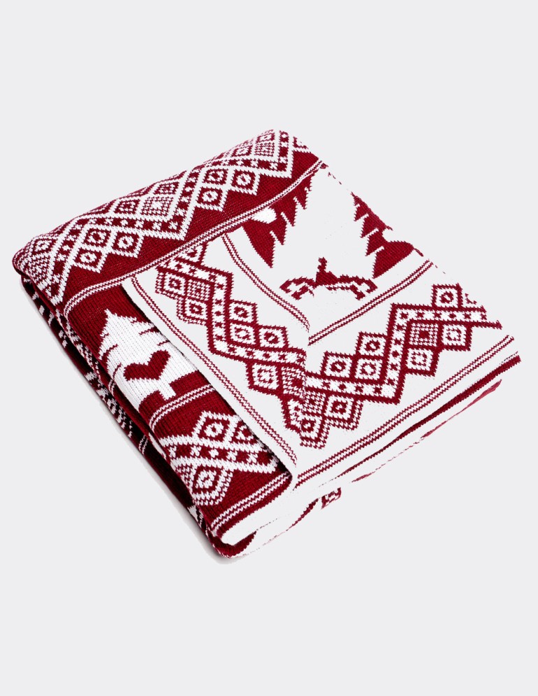 Плед с оленями - фото4