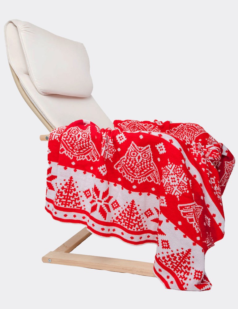 Плед с совами - фото2