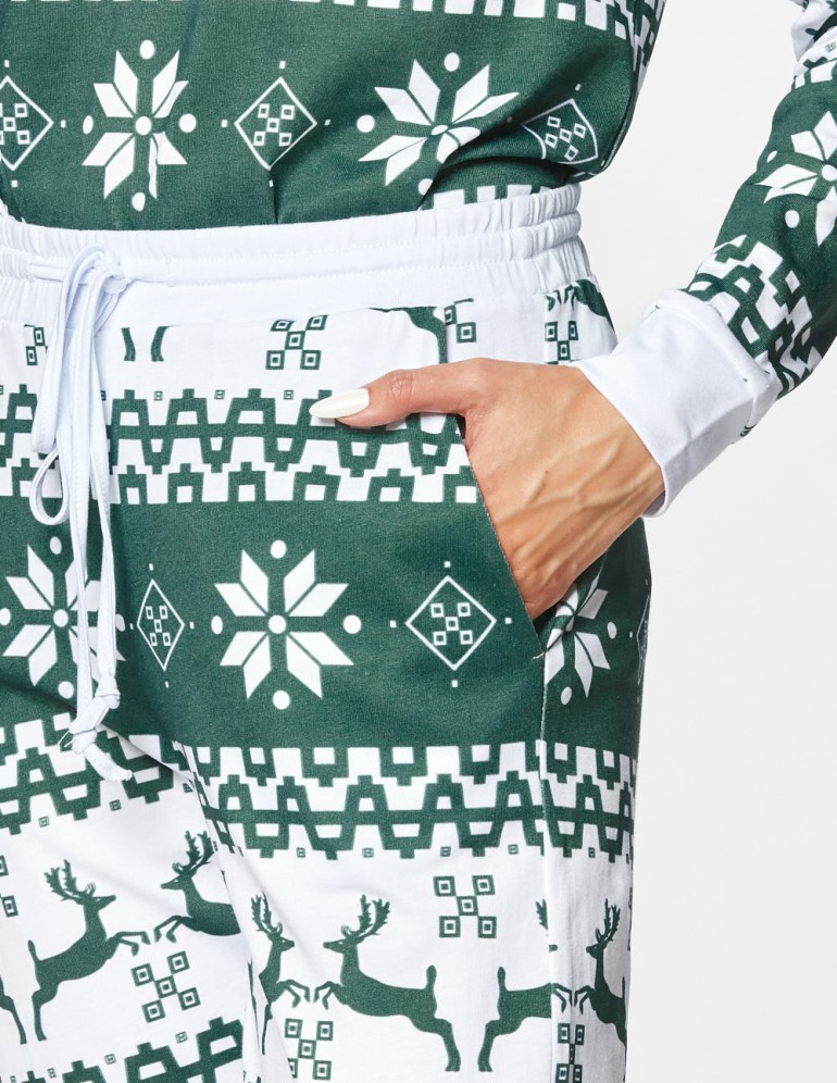 Женская пижама с оленями - фото5