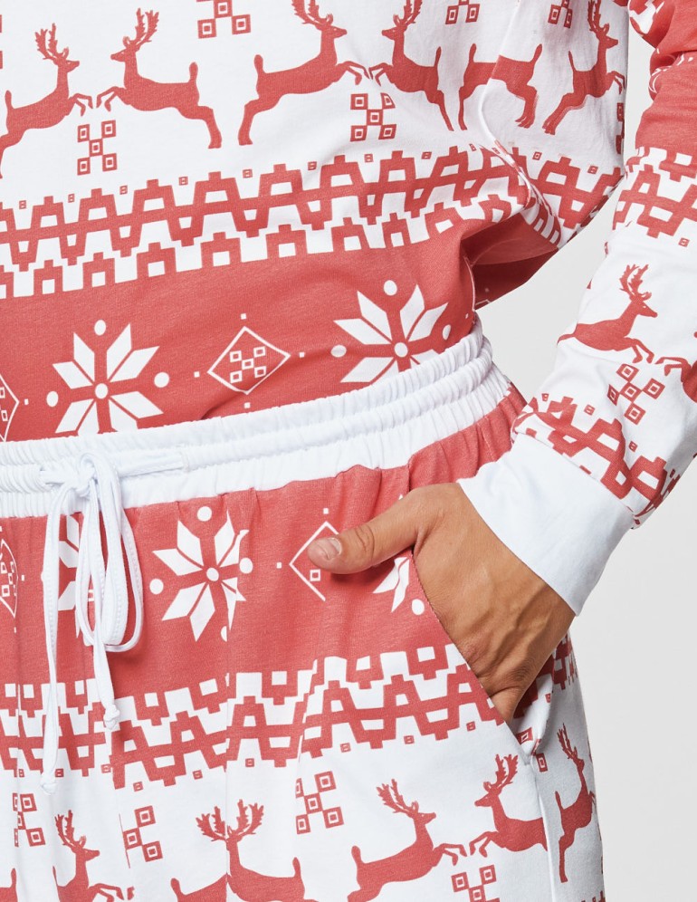 Мужская пижама с оленями - фото5