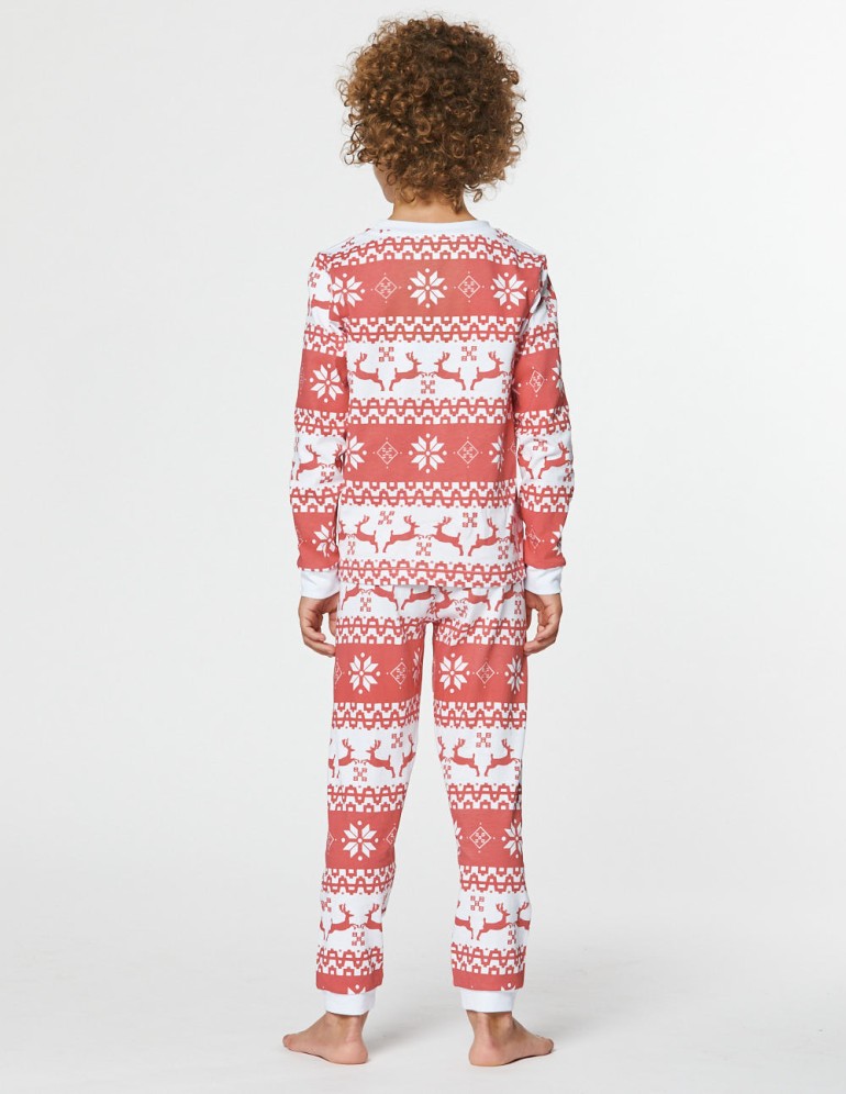 Пижама с оленями для мальчика - фото4