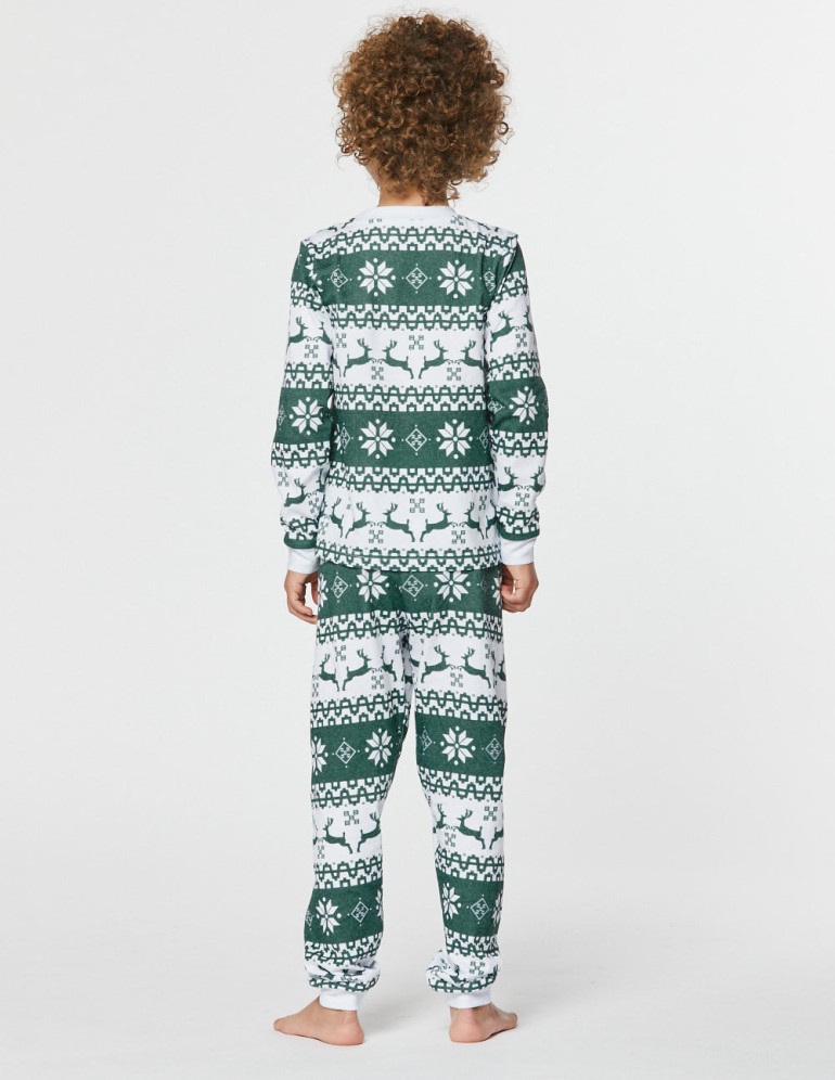 Пижама с оленями для мальчика - фото4