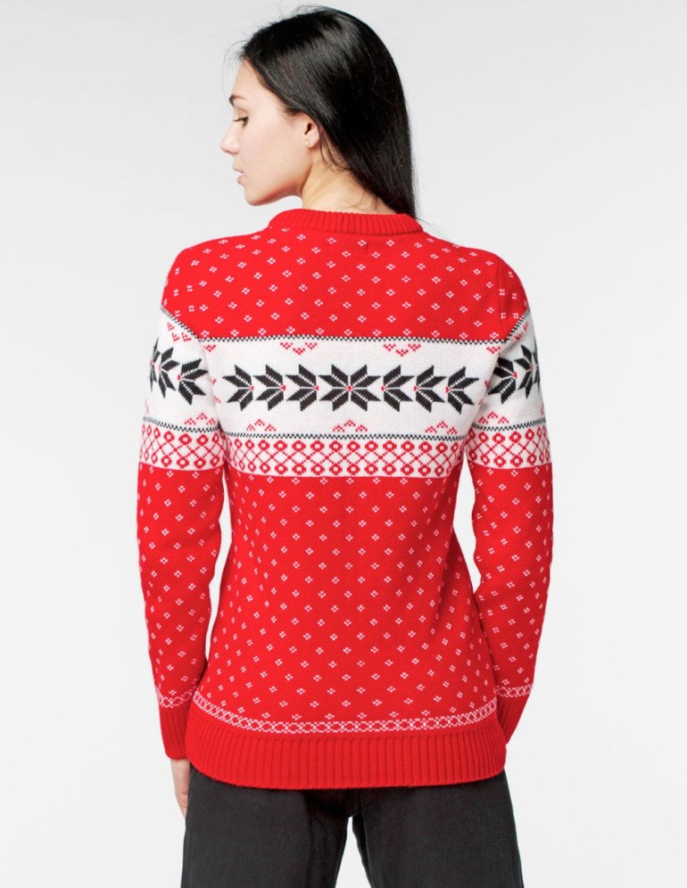 Женский свитер с ежом - фото3