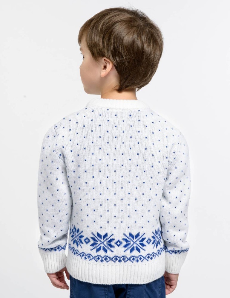 Детский свитер с оленем - фото3