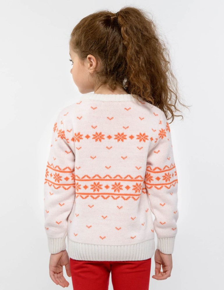 Детский свитер с белкой - фото2