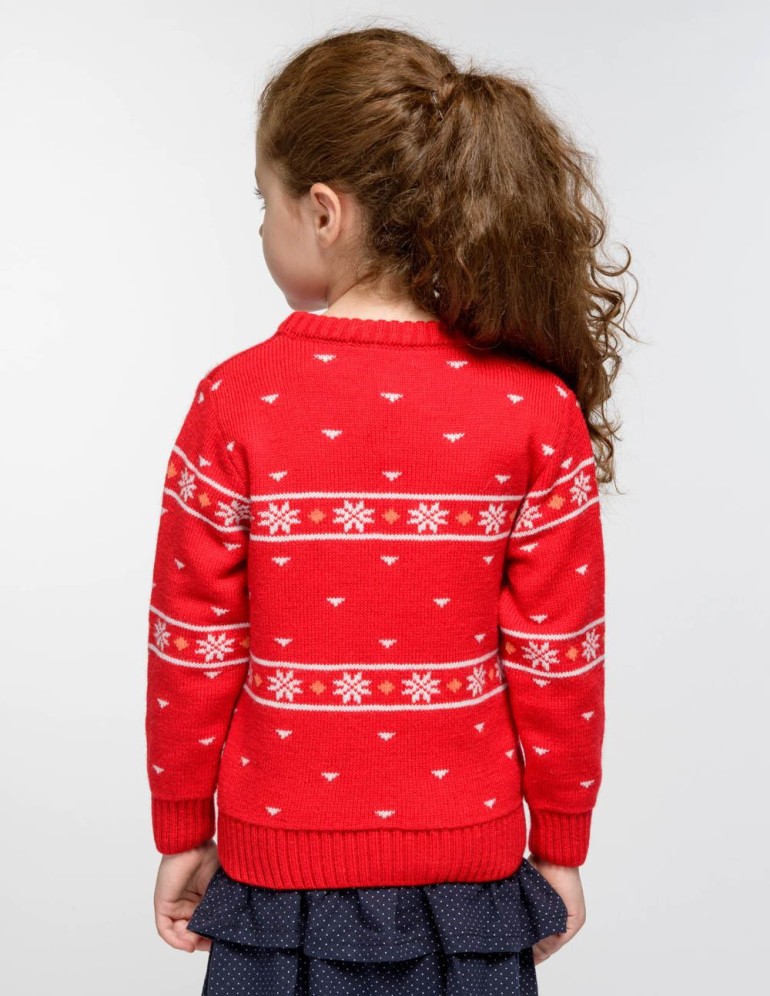 Детский свитер с лисой - фото3