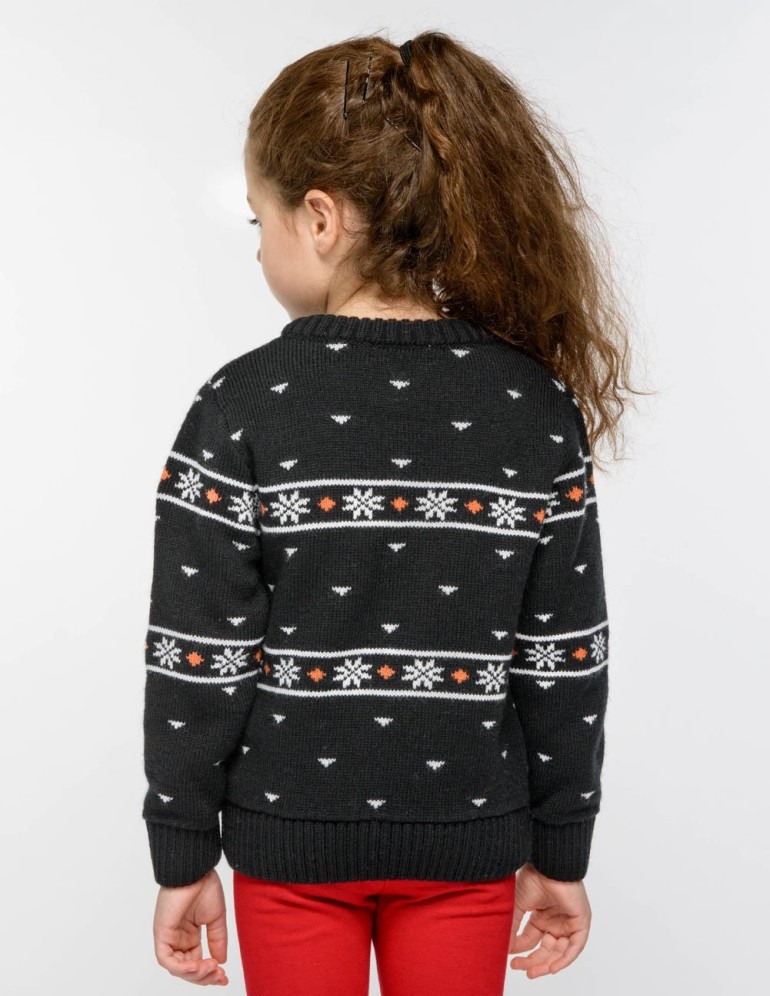 Детский свитер с лисой - фото3