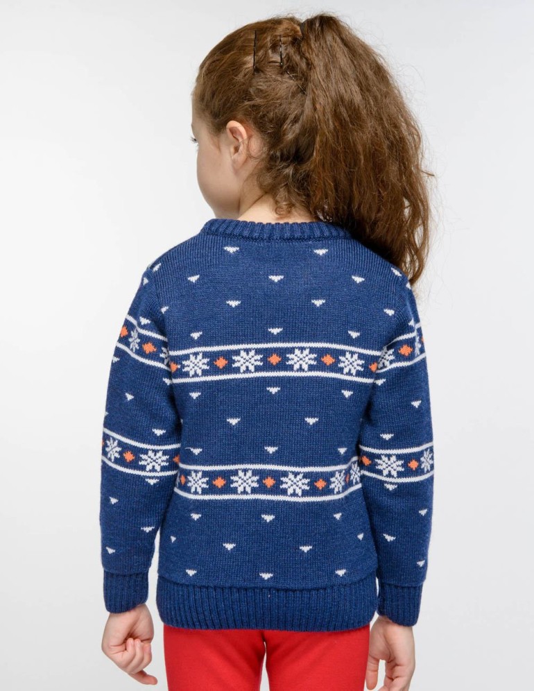 Детский свитер с лисой - фото3