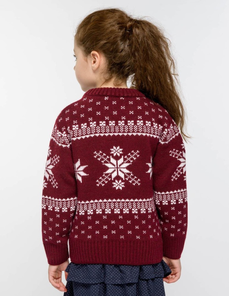 Детский свитер с совой - фото3