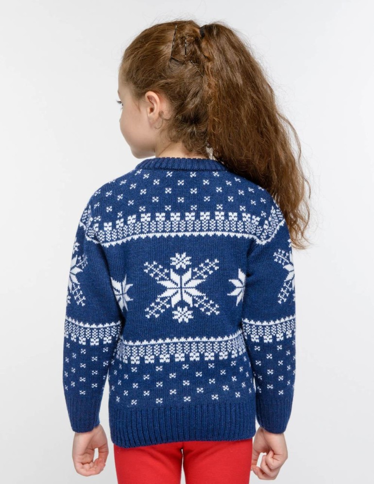 Детский свитер с совой - фото3