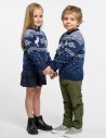 Детские парные свитеры с оленями - фото4