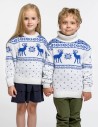 Детские парные свитеры с оленями - фото2