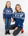 Свитеры с белками для мамы и дочки - фото2