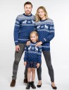 Свитеры с оленями для папы, мамы и ребёнка - фото3