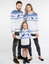 Свитеры с оленями для папы, мамы и ребёнка - фото3