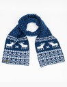 Мужской шарф с оленями - фото4