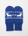 Детские варежки с оленями - фото3