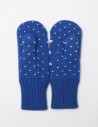 Детские варежки со снежинкой - фото4
