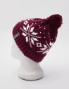 Детская шапка со снежинками - фото2