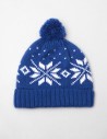 Детская шапка со снежинками - фото3
