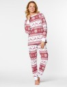 Женская пижама с оленями - фото3