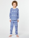 Пижама со снежинками для мальчичка - фото3