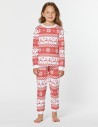Пижама с оленями для девочки - фото3