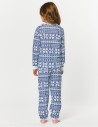 Пижама со снежинками для девочки - фото4