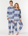 Мужская и женская пижамы с оленями - фото4