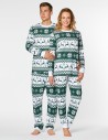 Мужская и женская пижамы с оленями - фото4